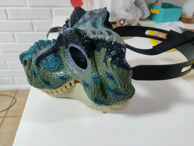 Máscara de dinosaurio para niños - 2