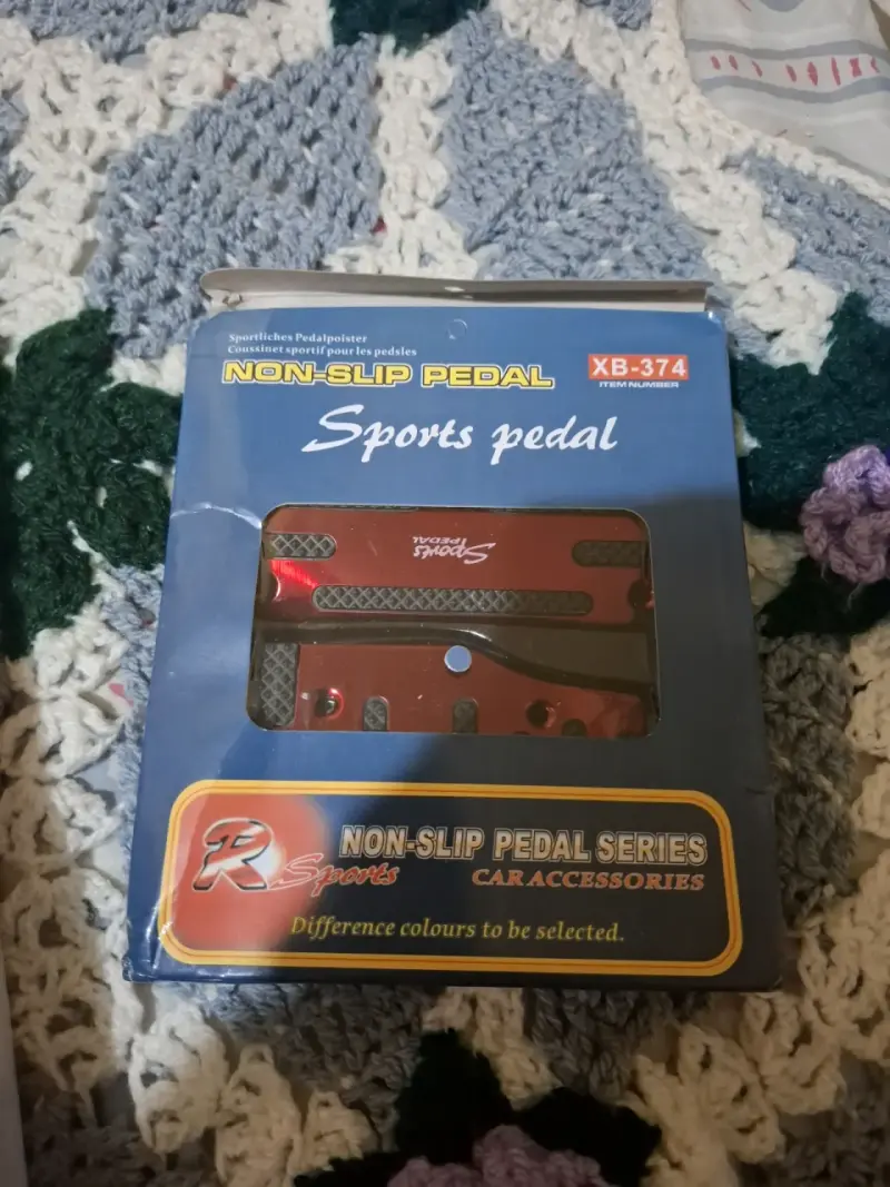 Pedales antideslizantes para auto R Sports