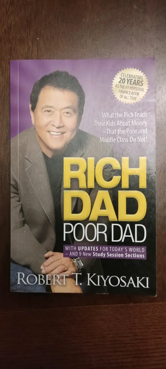 Libro Rich Dad Poor Dad Robert T. Kiyosaki Inglés - 1