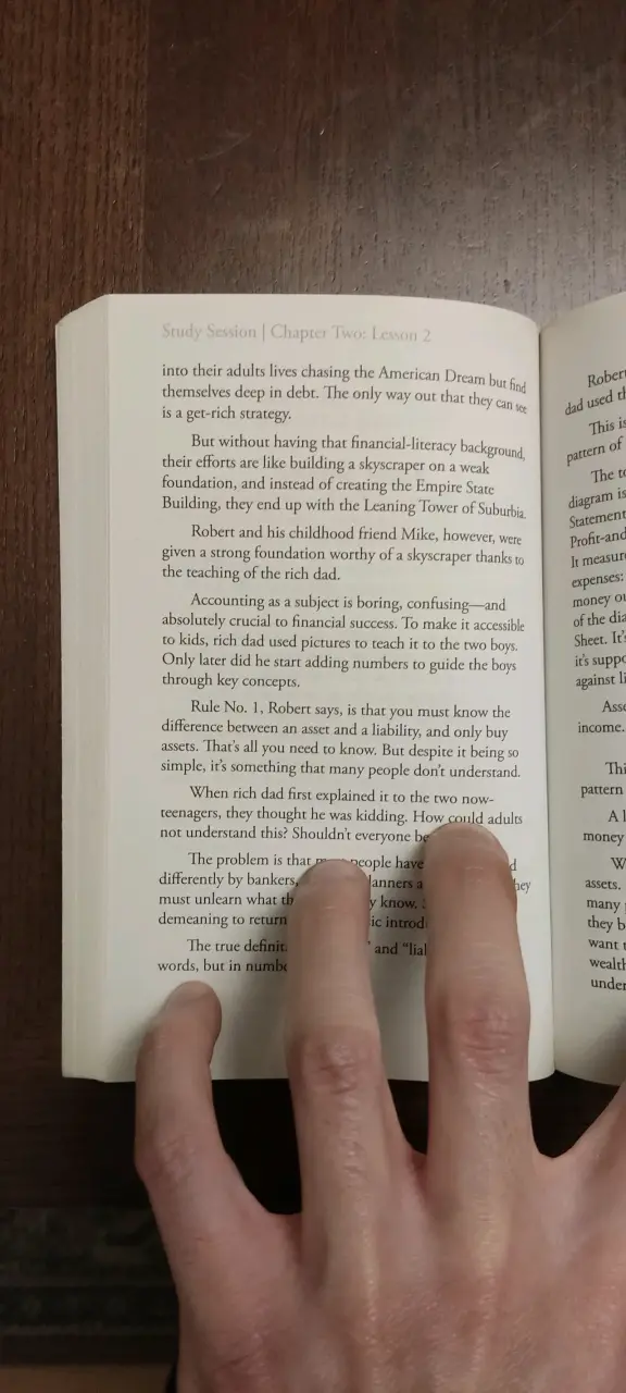 Libro Rich Dad Poor Dad Robert T. Kiyosaki Inglés - 4