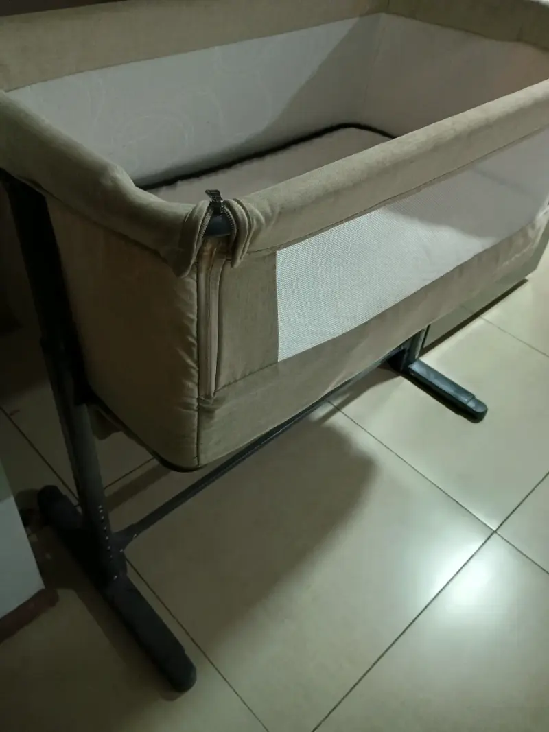 Cuna colecho beige ajustable Bebesit - 1