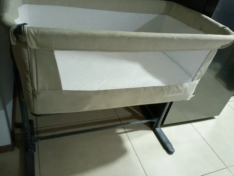 Cuna colecho beige ajustable Bebesit - 3