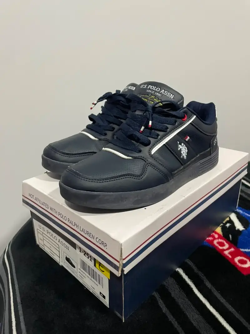 Zapatillas US Polo Assn 41 azul marino - 2