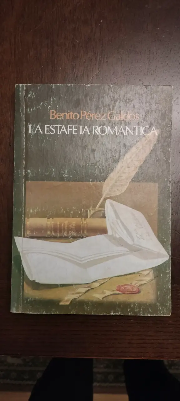 Libro La Estafeta Romántica Benito Pérez Galdós - 1