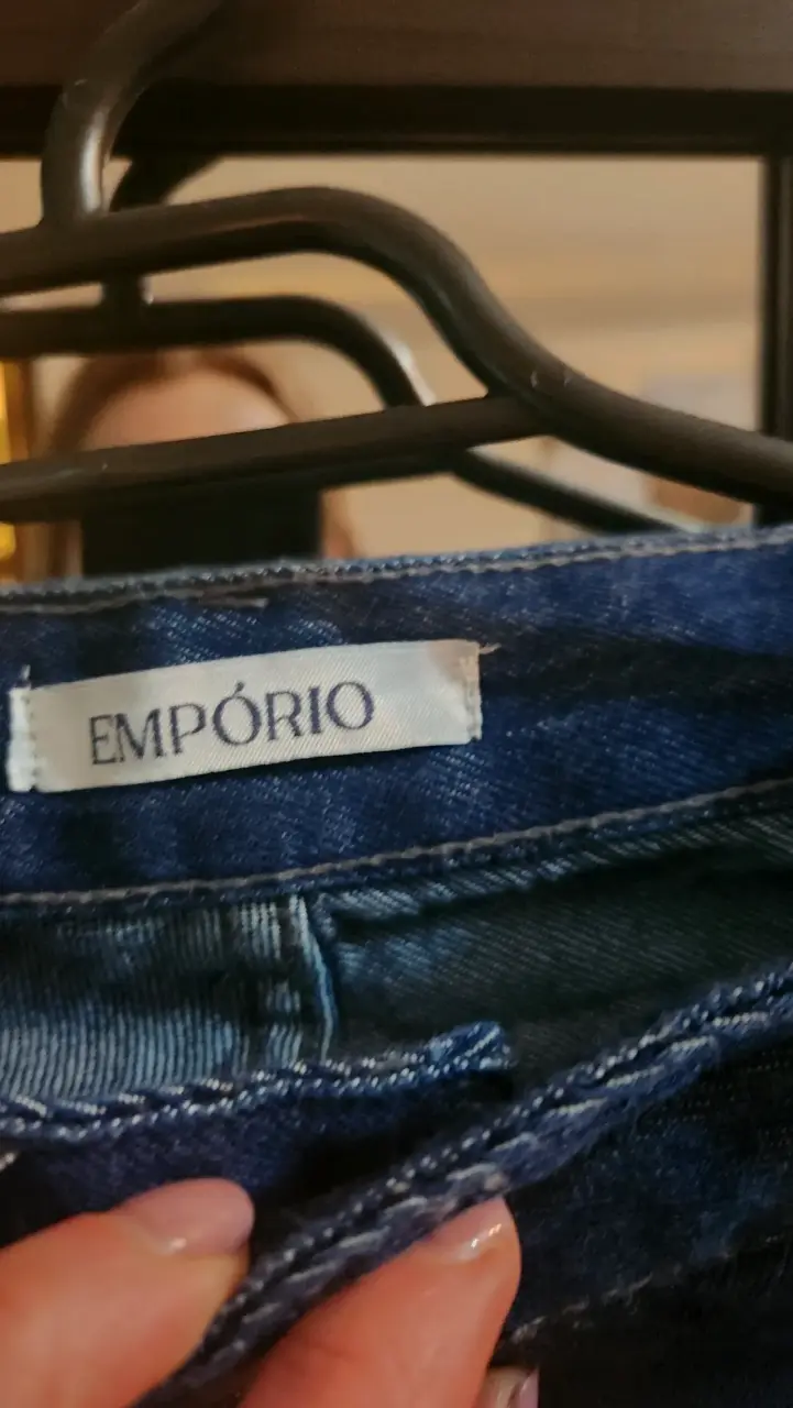 Jeans azules con diseño paisley Empório - 3