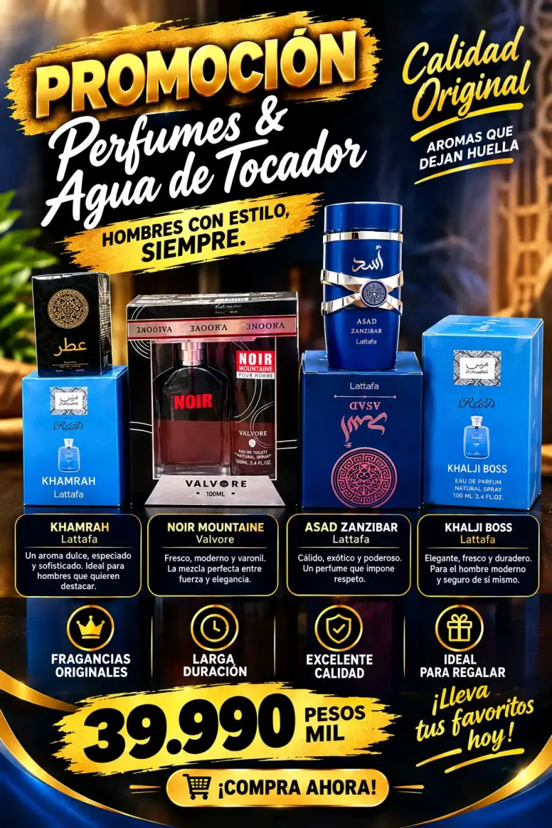 Set de Perfumes para Hombre Lattafa y Valvore - 1