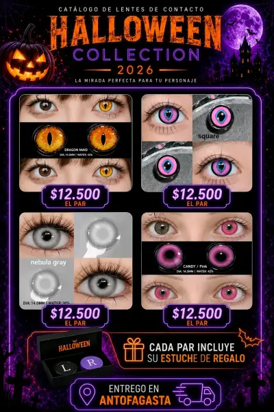 Lentes de Contacto Halloween 2026 Edición Limitada - miniatura 4