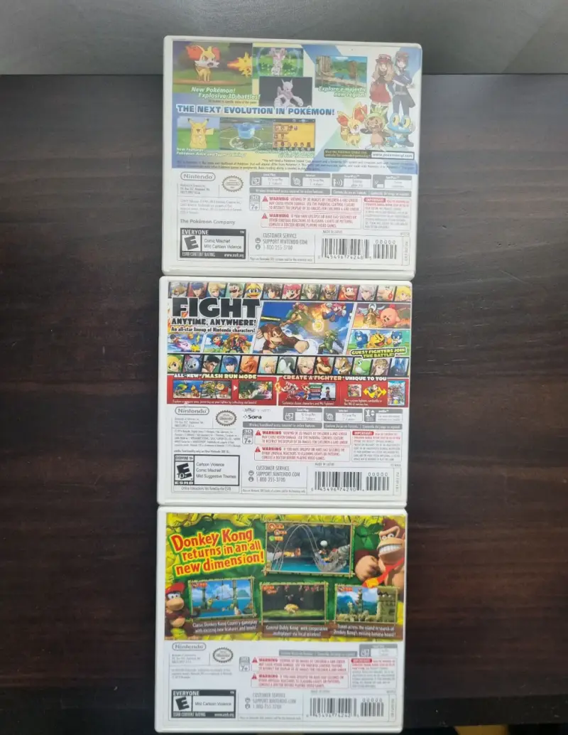 juegos Nintendo 3DS. - 3