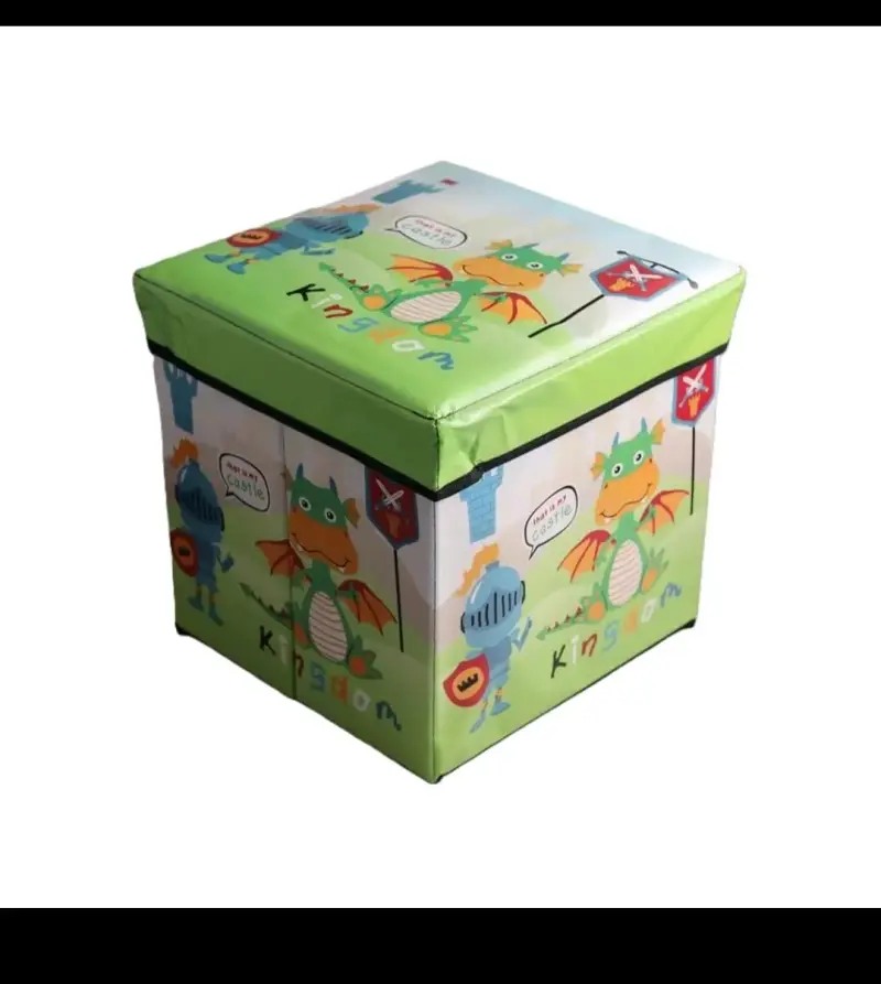 Caja organizadora infantil con diseño de dragón - 1