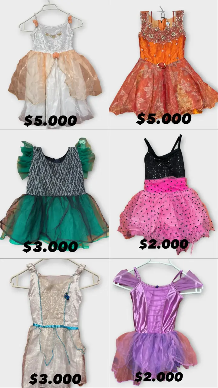 Vestidos para niña