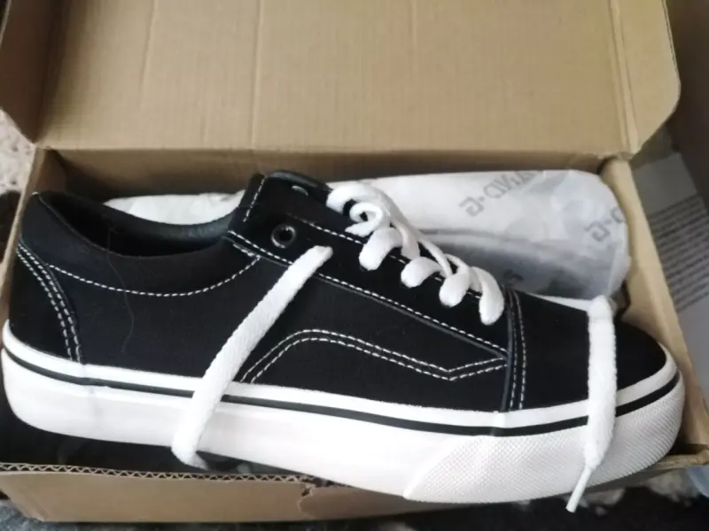 Zapatillas altas de lona PAND-G negras - 4