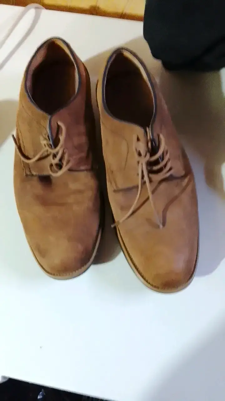 Zapatos de cuero marrón para hombre - 1