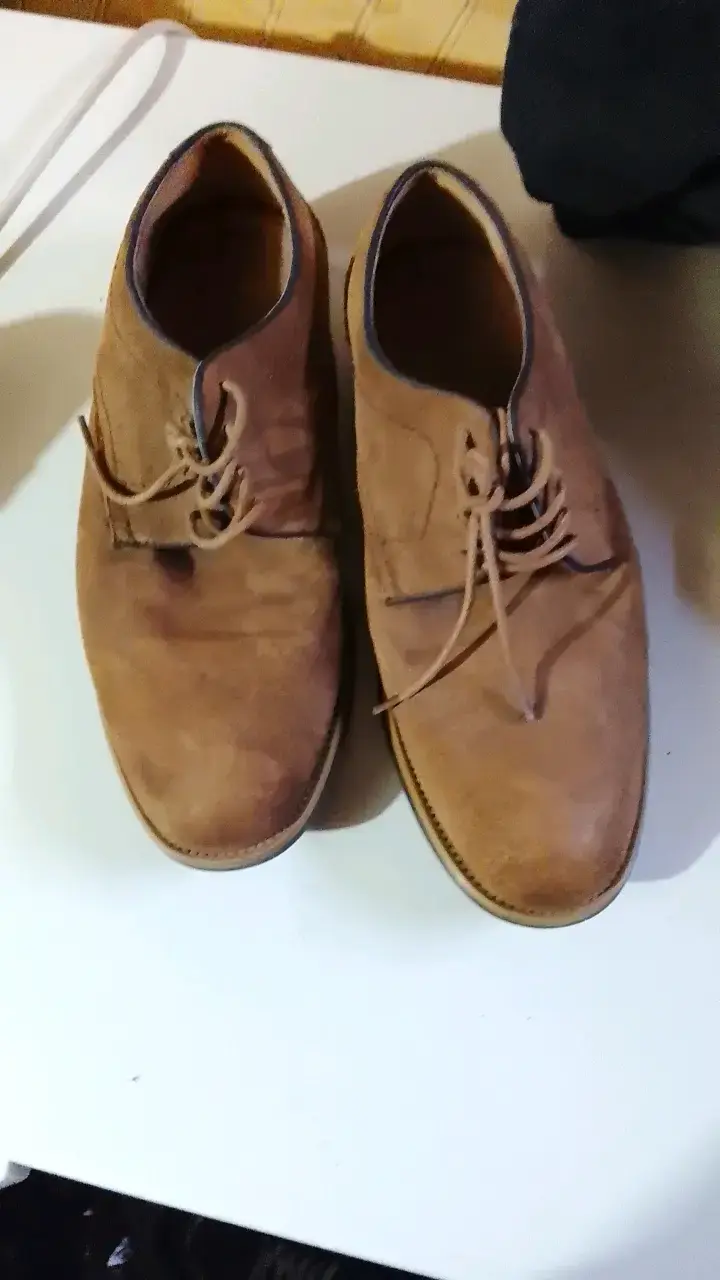 Zapatos de cuero marrón para hombre - 2