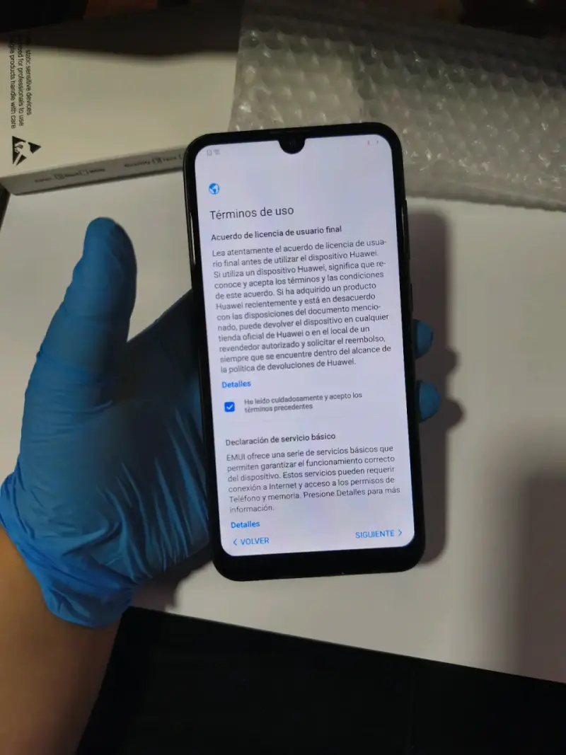 Smartphone Huawei y7 2019 negro - 1