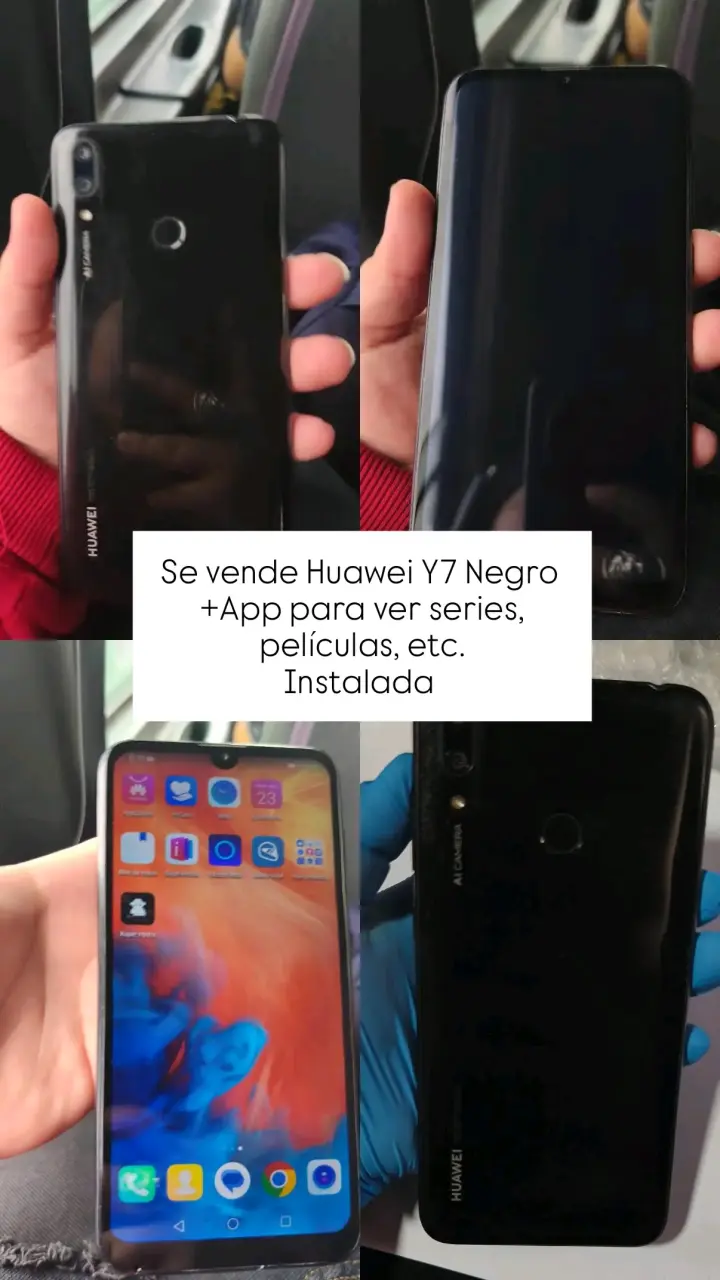 Smartphone Huawei y7 2019 negro - 5
