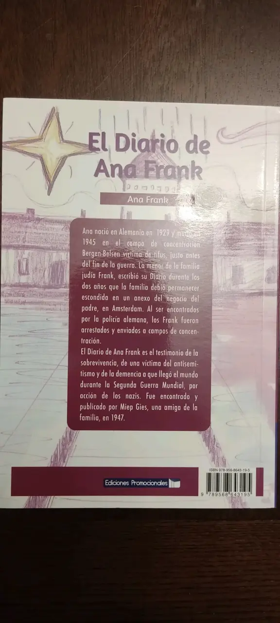 Libro El Diario de Ana Frank Clásicos Escolares - 2