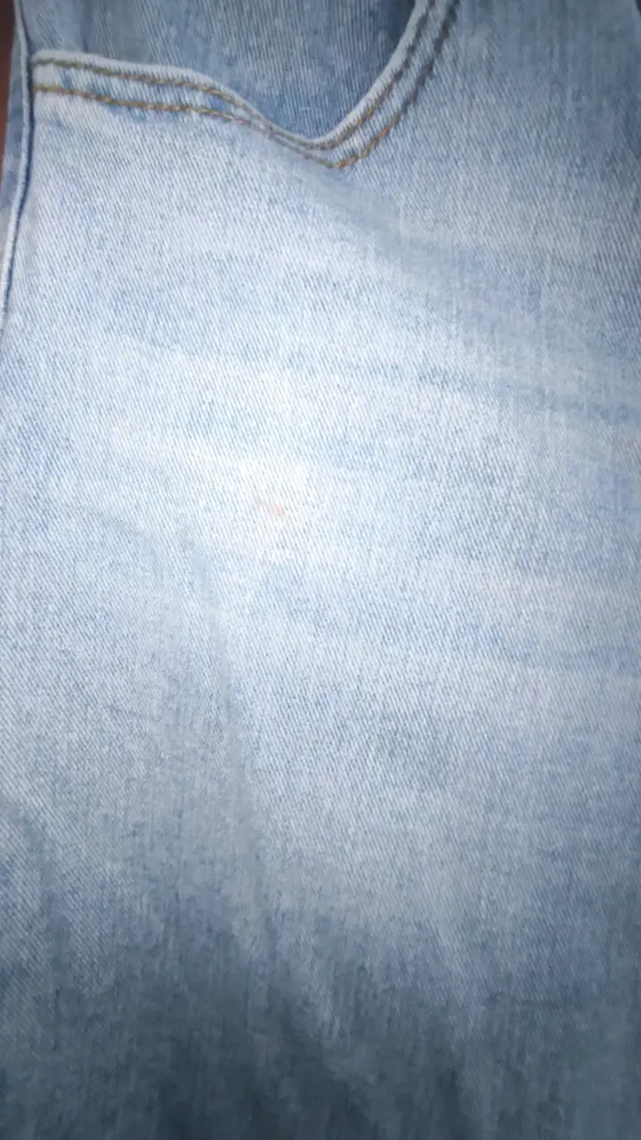 Jeans de mezclilla azul claro para mujer - 3