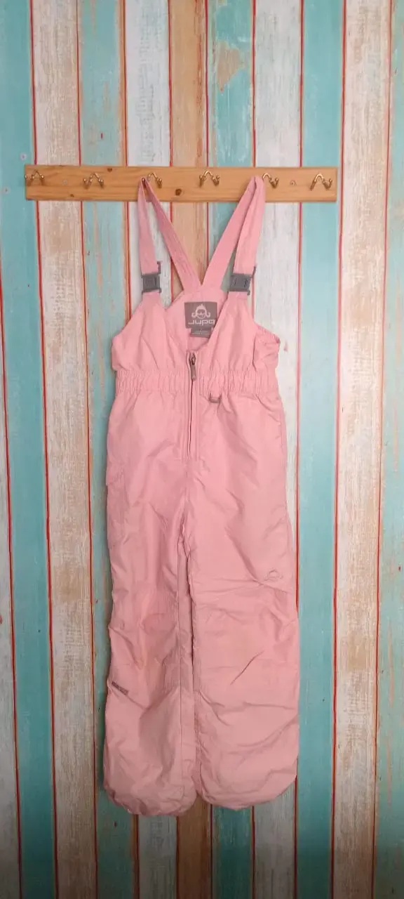 Overol de nieve rosado para niña Jupa - 2