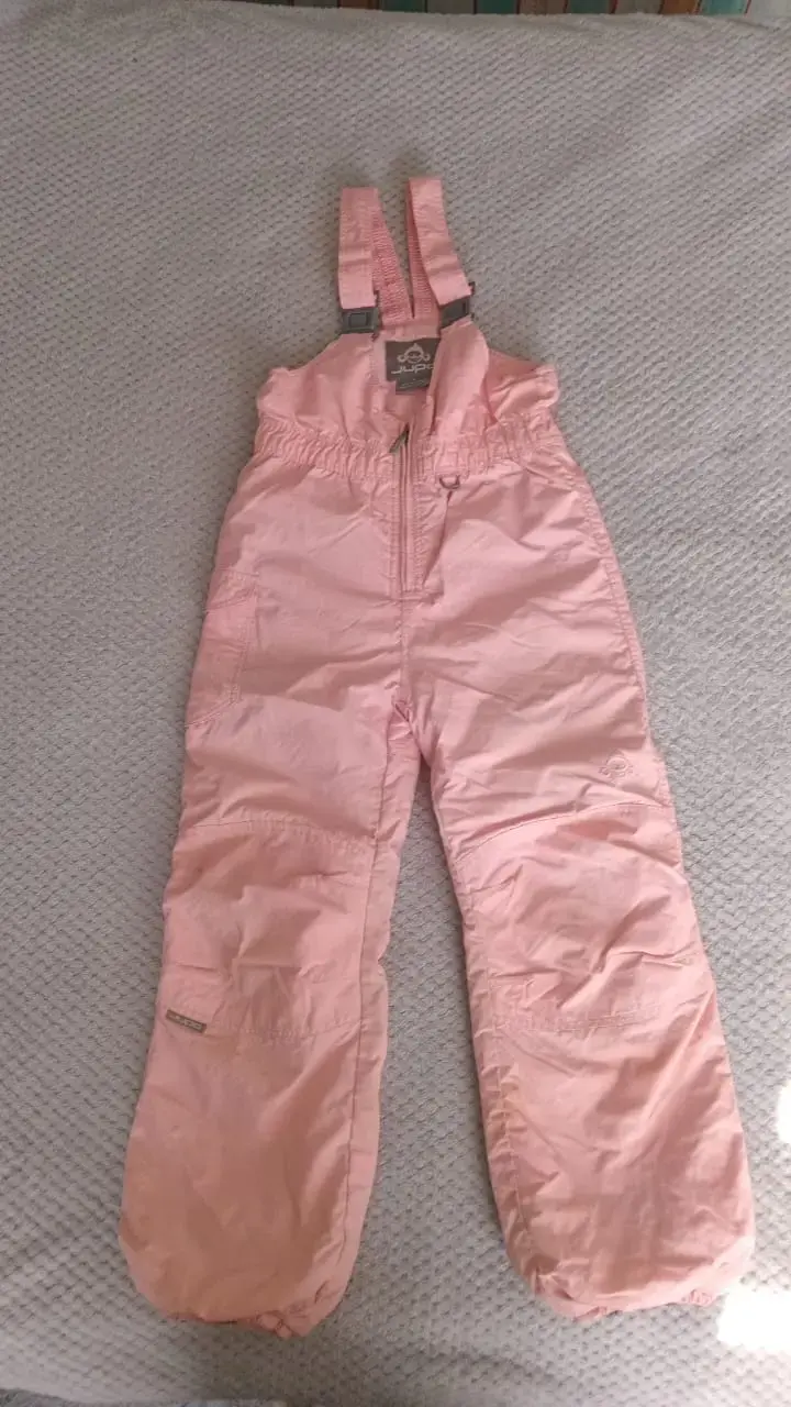 Overol de nieve rosado para niña Jupa - 3