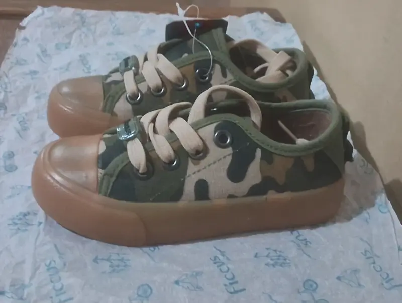 Zapatillas infantiles camufladas Ficcus Talla 24 - 2