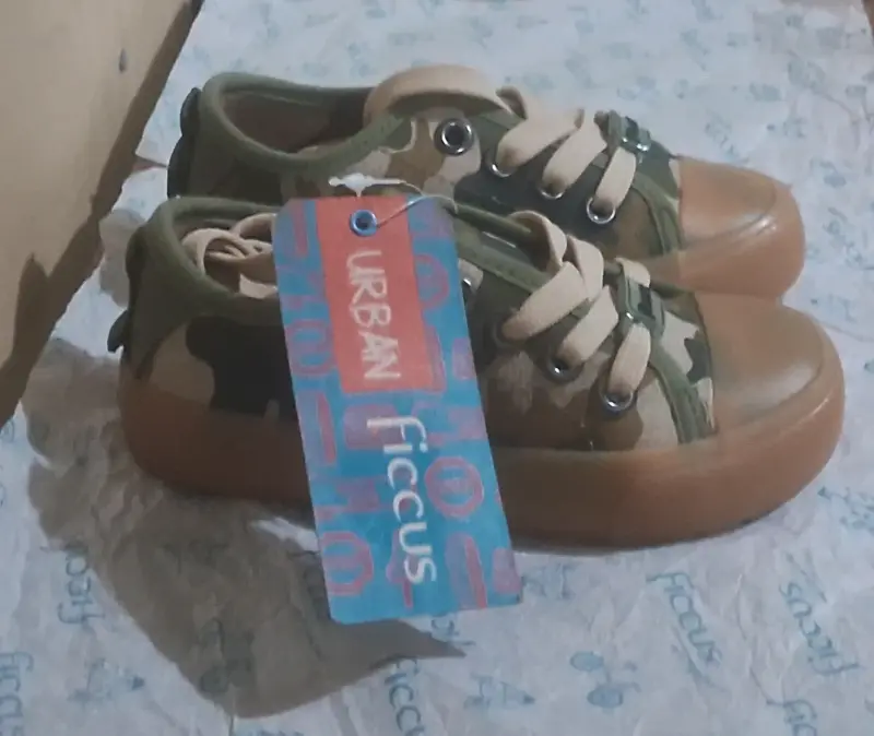 Zapatillas infantiles camufladas Ficcus Talla 24 - 4
