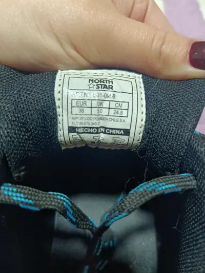 Zapatillas deportivas negras North Star talla 38 - miniatura 3