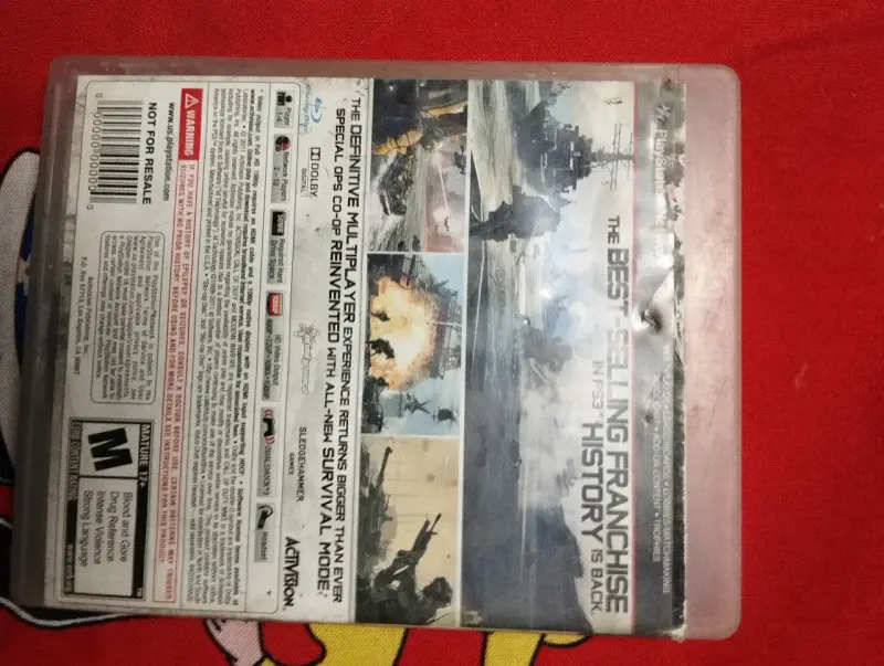 Juego PS3 Call of Duty MW3 usado - 2