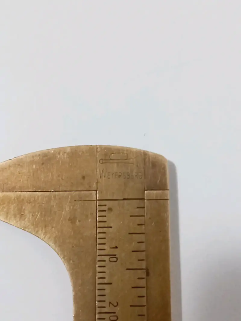 Calibrador Vernier de Latón Weyersberg - 2