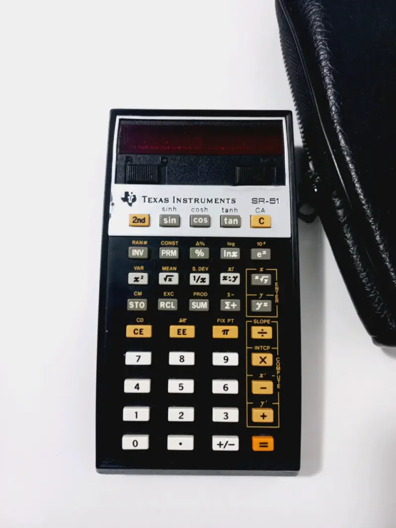 Calculadora científica Texas Instruments SR-51 vintage - 1