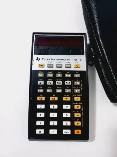 Calculadora científica Texas Instruments SR-51 vintage - miniatura 1