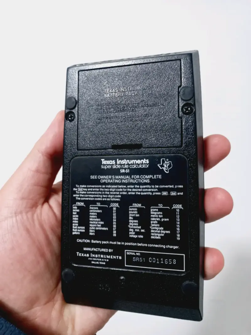 Calculadora científica Texas Instruments SR-51 vintage - 2