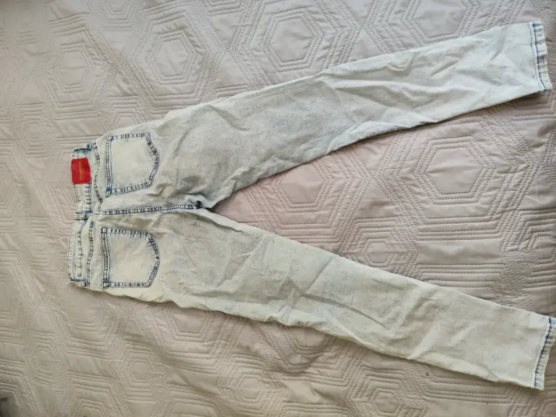 Jeans celestes Foster talla 36 para mujer - 3