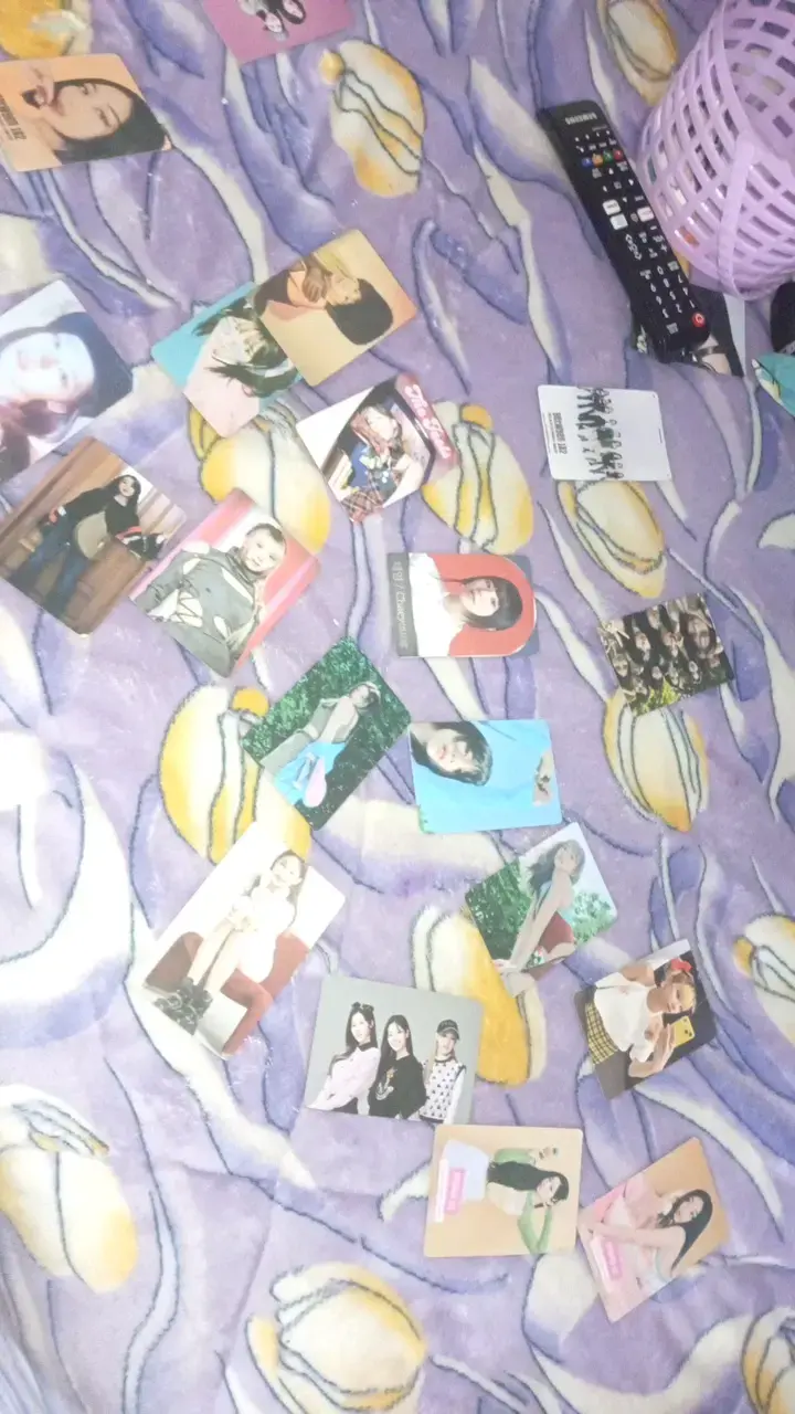 Set de tarjetas fotográficas de colección