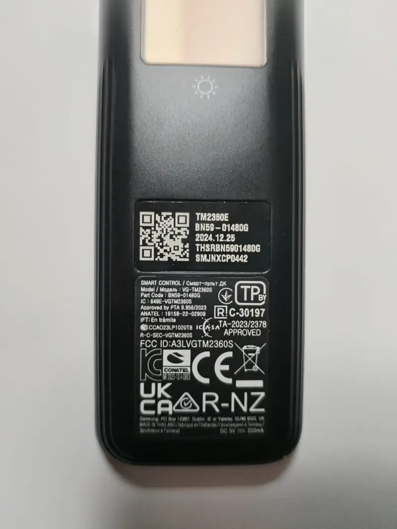 Control remoto Samsung Smart TM2360E - 2