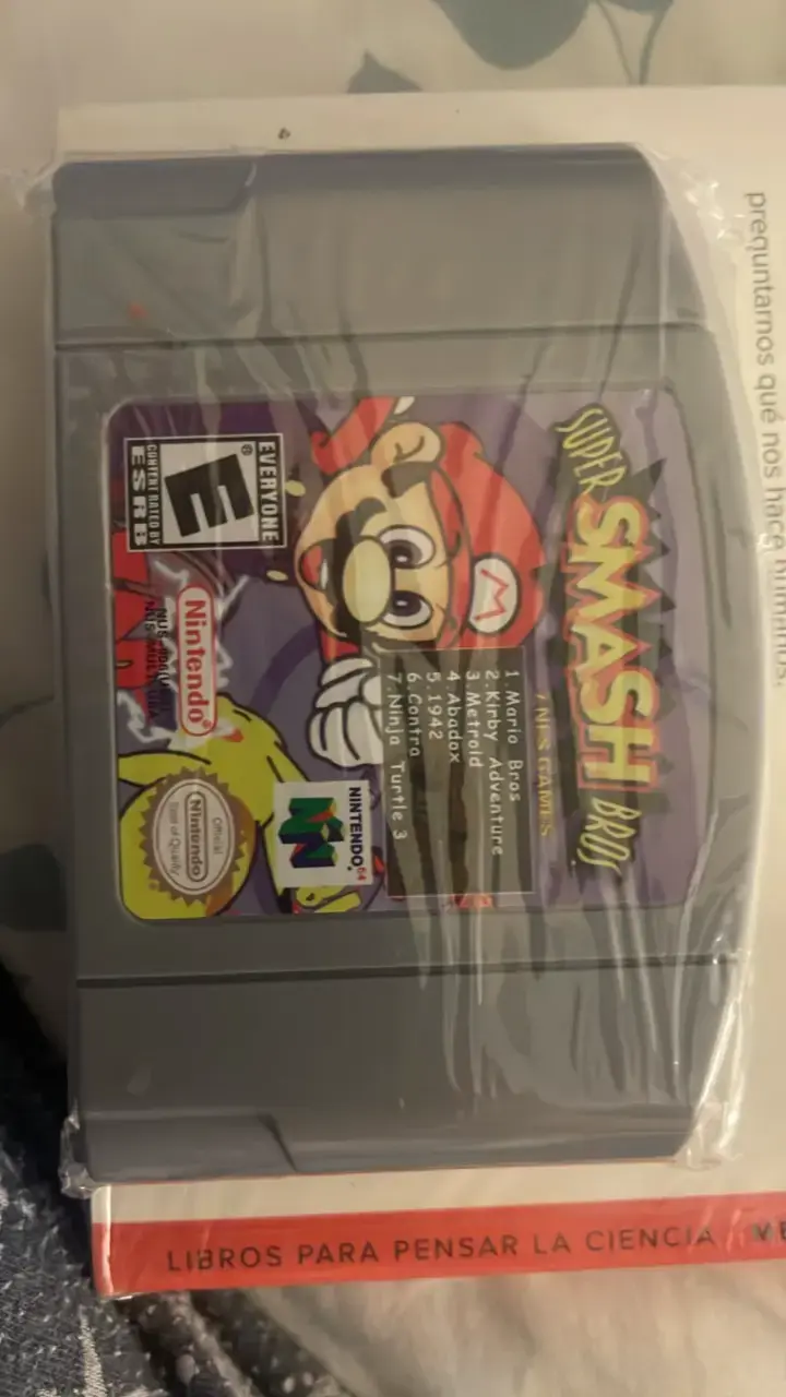 Cartucho de juego Super Smash Bros para Nintendo - 1