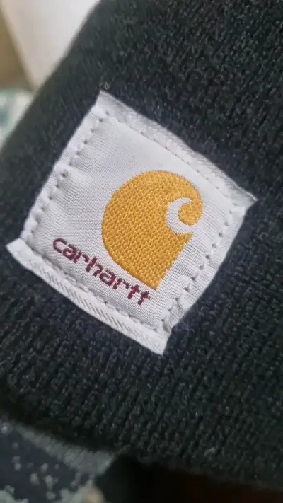 Gorro de lana negro Carhartt unisex - miniatura 3