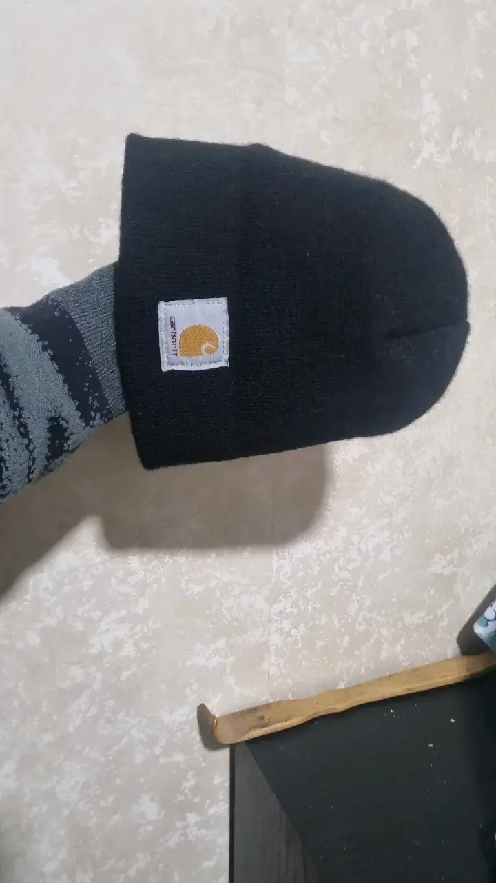 Gorro de lana negro Carhartt unisex - 5