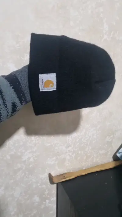 Gorro de lana negro Carhartt unisex - miniatura 5