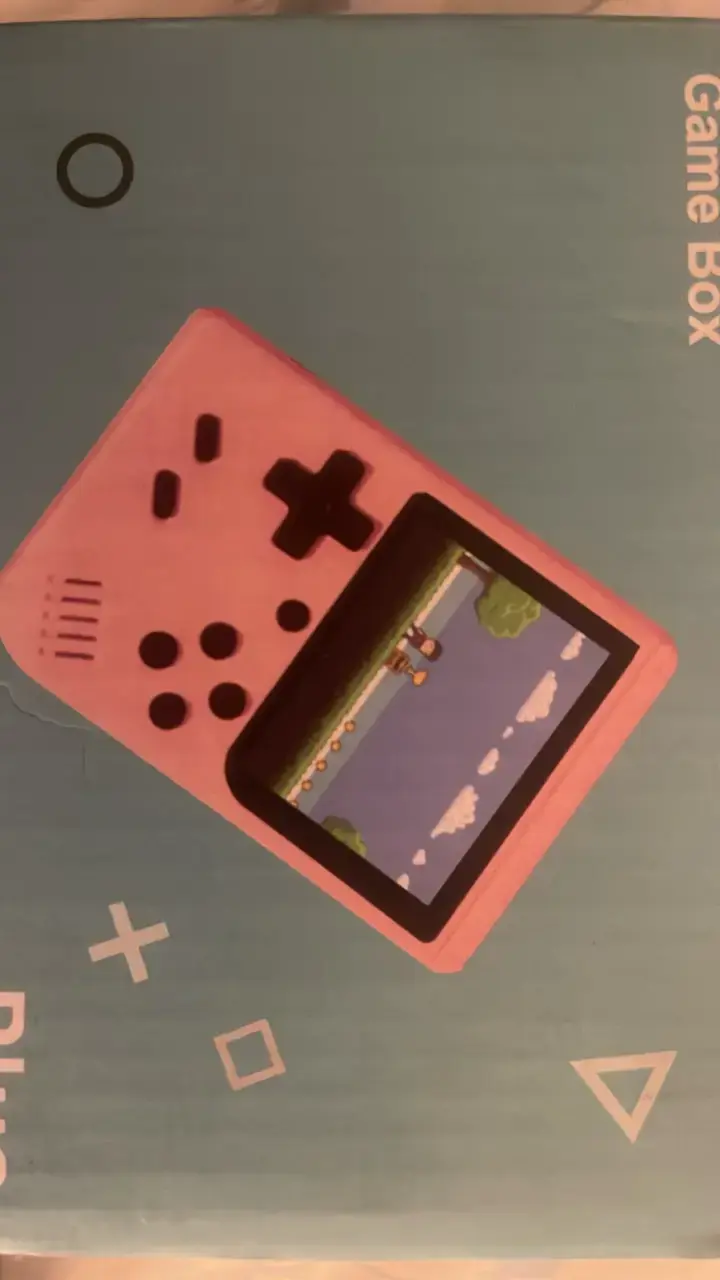 Consola portátil retro Game Box Plus rosa - 1