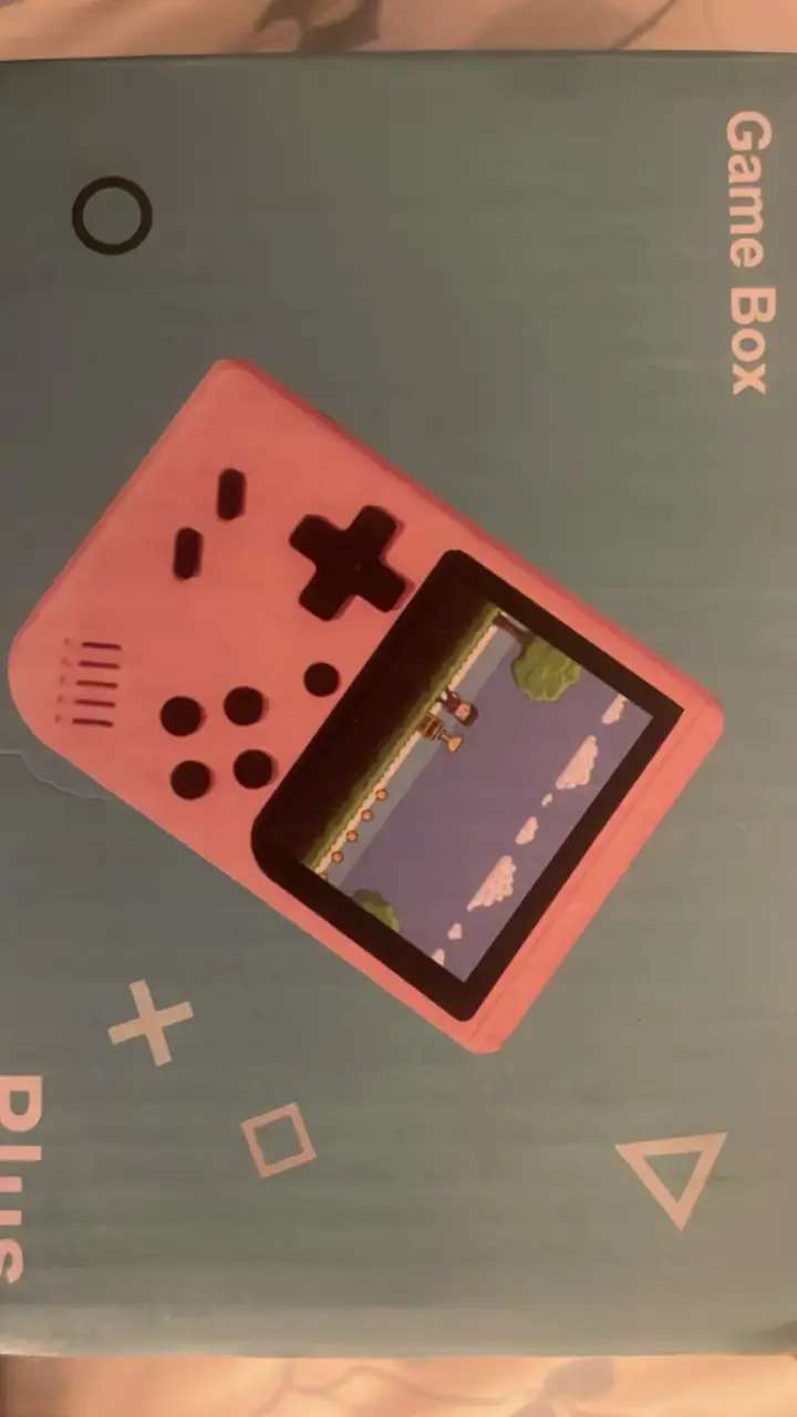 Consola portátil retro Game Box Plus rosa - 3