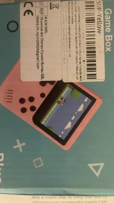 Consola portátil retro Game Box Plus rosa - miniatura 5