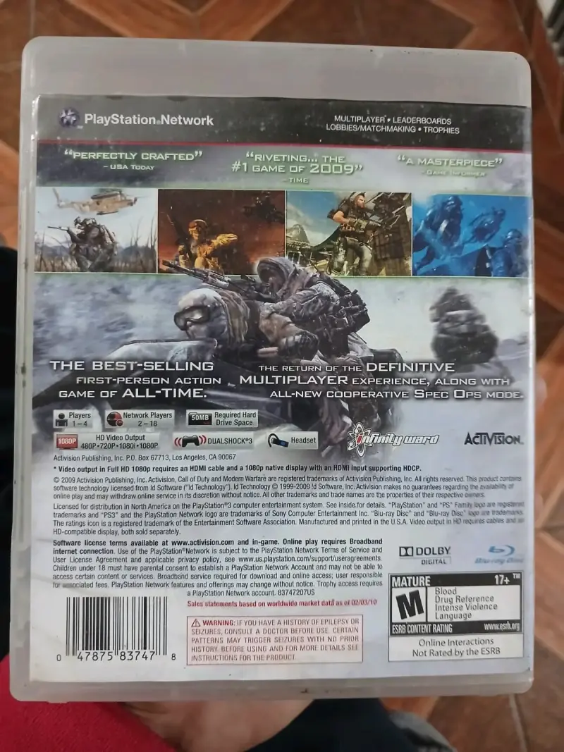 Juego PS3 Call of Duty Modern Warfare 2 - 3