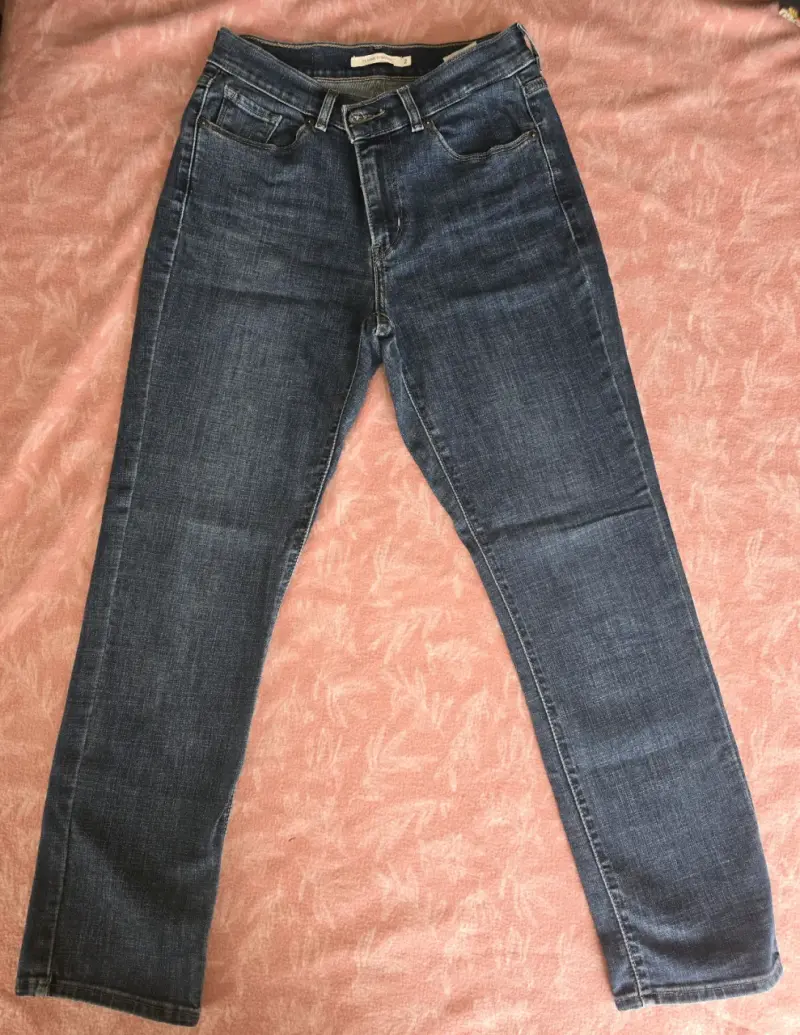 Jeans clásicos straight para mujer Levi's 38 - 1