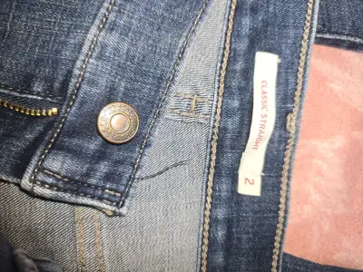 Jeans clásicos straight para mujer Levi's 38 - miniatura 3