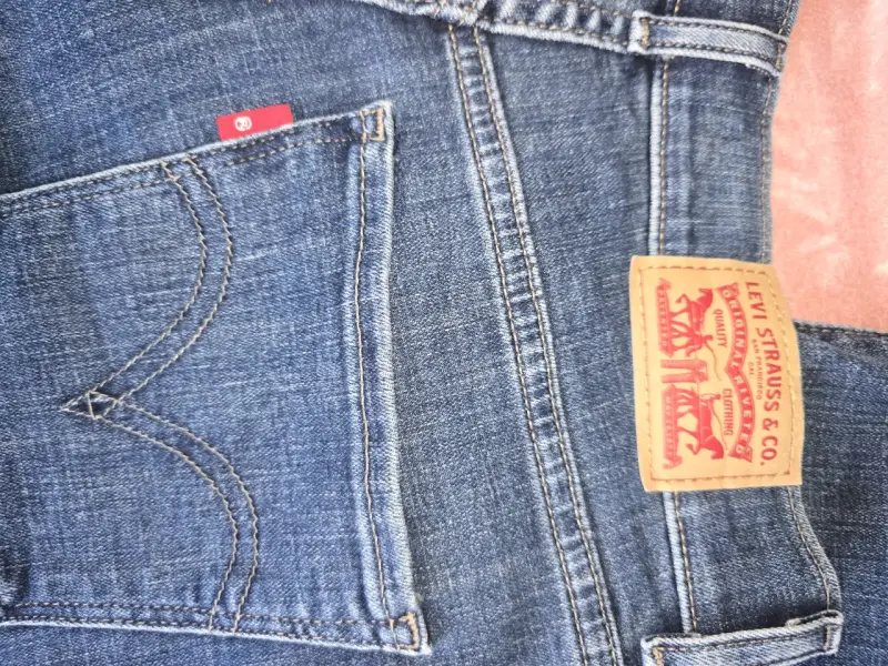 Jeans clásicos straight para mujer Levi's 38 - 5