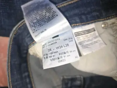 Jeans clásicos straight para mujer Levi's 38 - miniatura 6