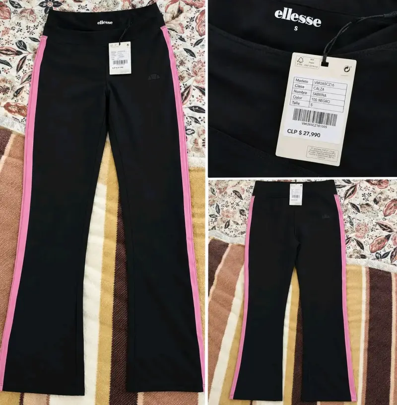 Calzas deportivas Ellesse negras