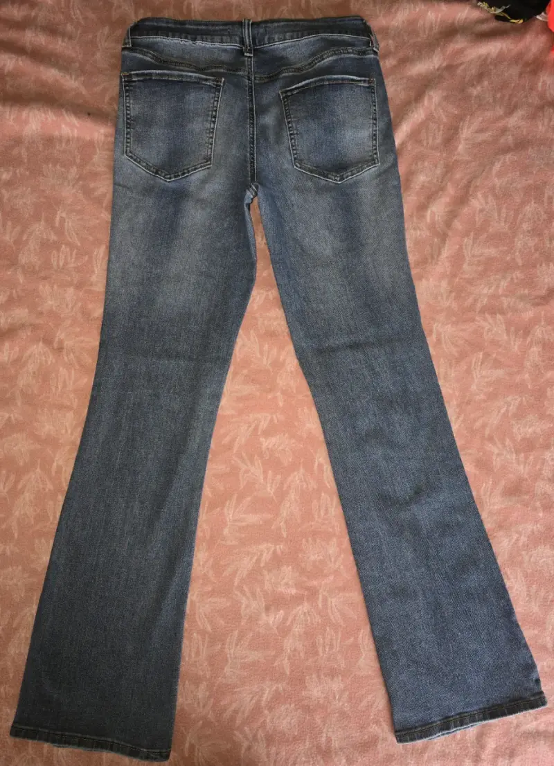 Jeans azul bootcut para mujer SO y Hollister 38-40 - 2