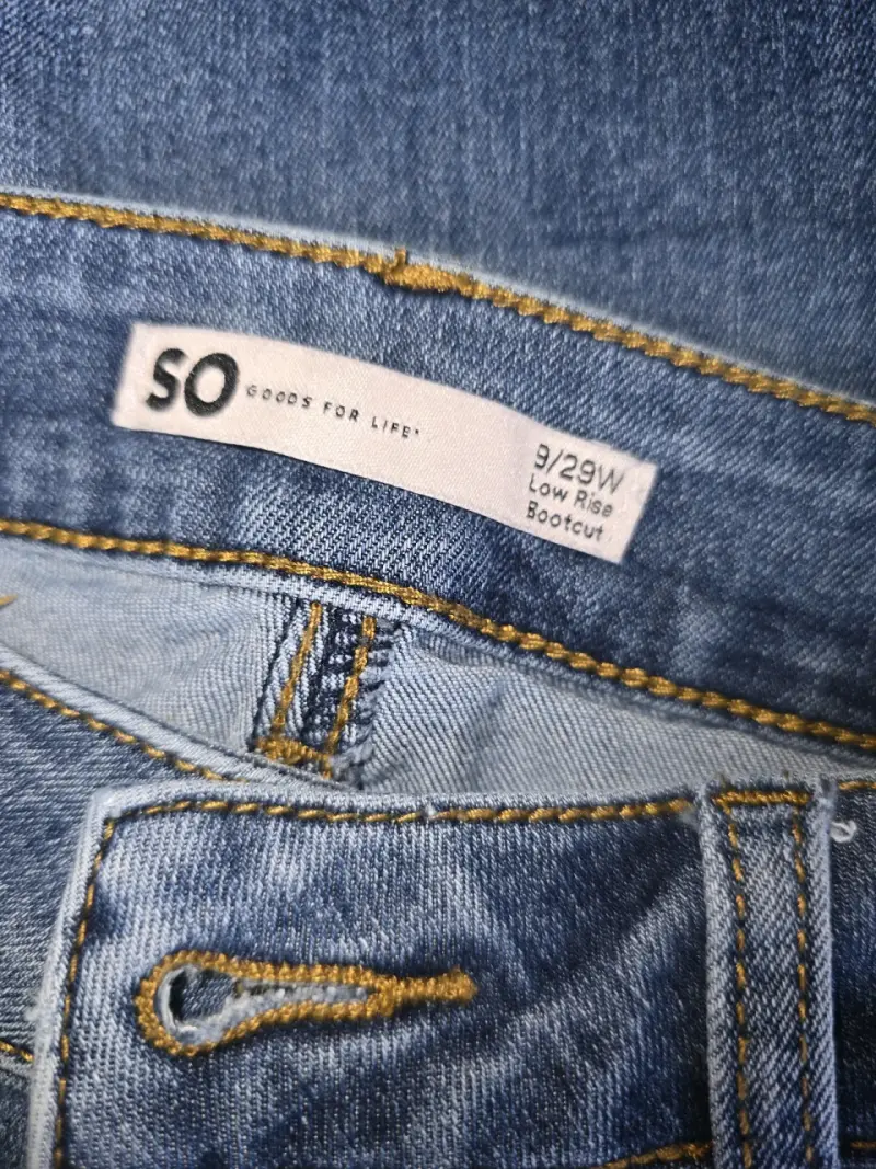 Jeans azul bootcut para mujer SO y Hollister 38-40 - 3