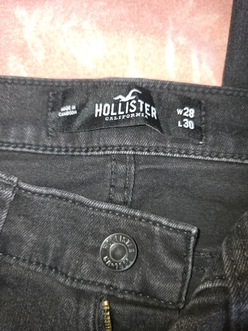 Jeans azul bootcut para mujer SO y Hollister 38-40 - 6